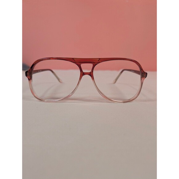 Vintage Ora Marco Brown Fade Plastic Eyeglasses Frames Oversized Retro main image 6